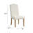 Araelynn Curved Top Parson Dining Chairs -8159352