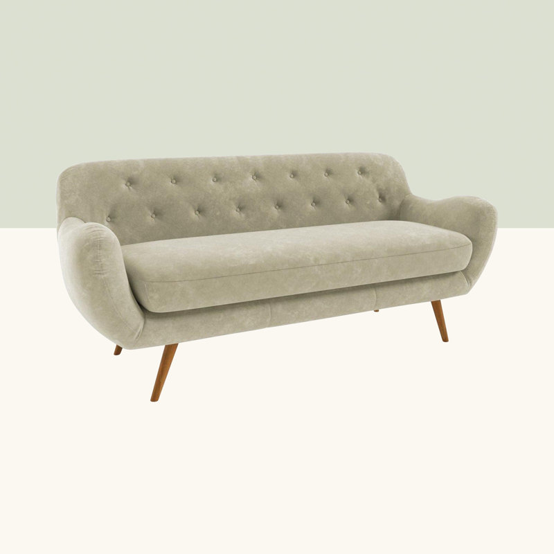 Jefferson 3 Seater Sofa, Light Grey