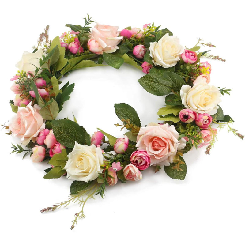 Guirlande de fleurs artificielles / Simulation artificielle de fleurs faites à la main