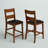 Vanni Upholstered Faux Leather Counter Stool