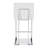 Adamson Upholstered Counter Stool with Metal Frame-1522489269