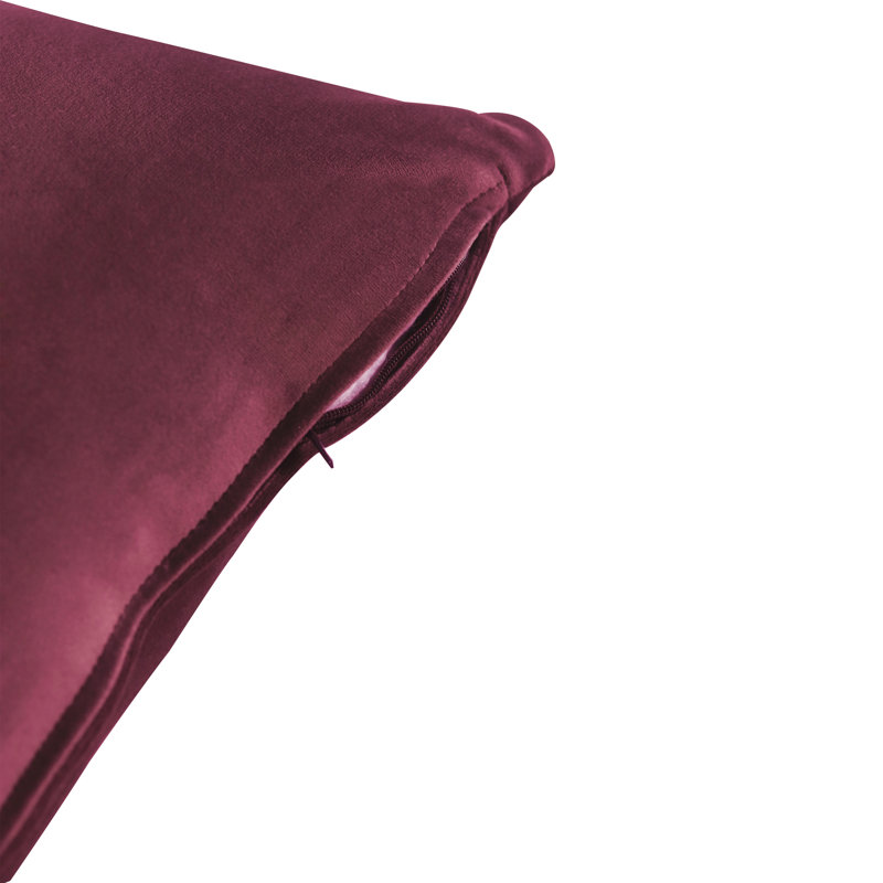 Davos Square Pillow Cover, Berry