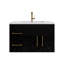 Ensemble de meuble-lavabo simple mural 36 po Spring-758985165