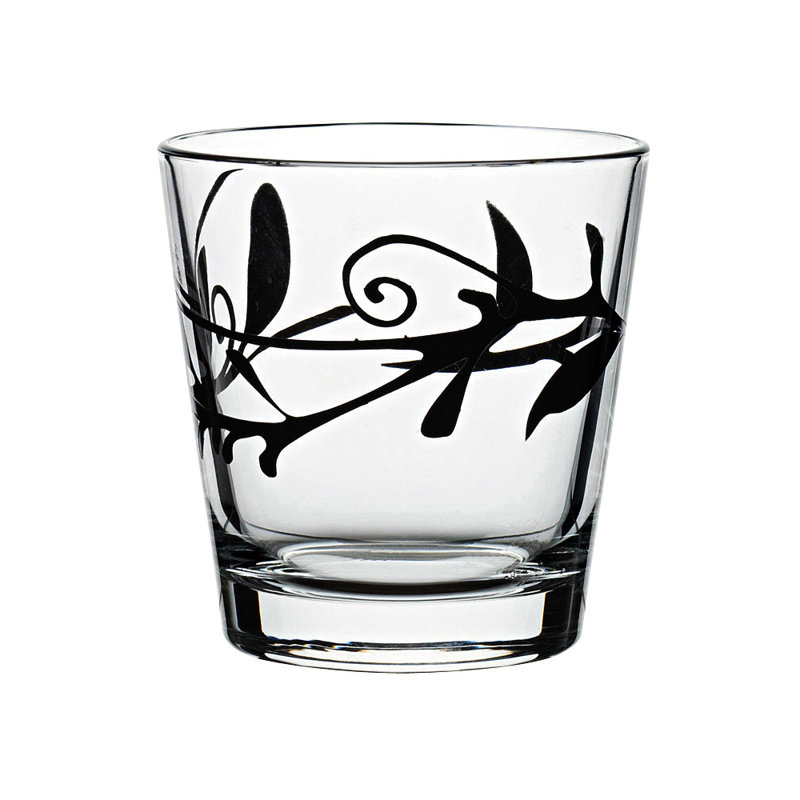 Verre à boisson haute qualité 10 oz., Noir