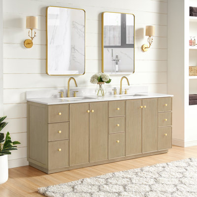 Meuble-lavabo double l 84 po Waubun