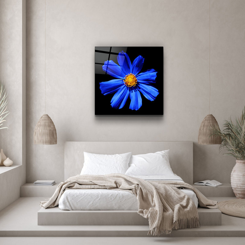 Superbe peinture décorative en verre trempé de 19,7 po x 19,7 po | 100% verre trempé, épaisseur: 0,16 pouce | Impression UV pour des couleurs éclatantes | Parfait pour la décoration intérieure, le salon ou le bureau