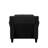 Lourdez 33.9" Curved Arm Tufted Back Armchair-1935560597