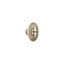 Fleur De Lis Bronze Oval Knob-56411720