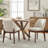 Bason 19.5" H Polyester Upholstered Dining Chairs (Set Of 6)-1271339472-1271339437