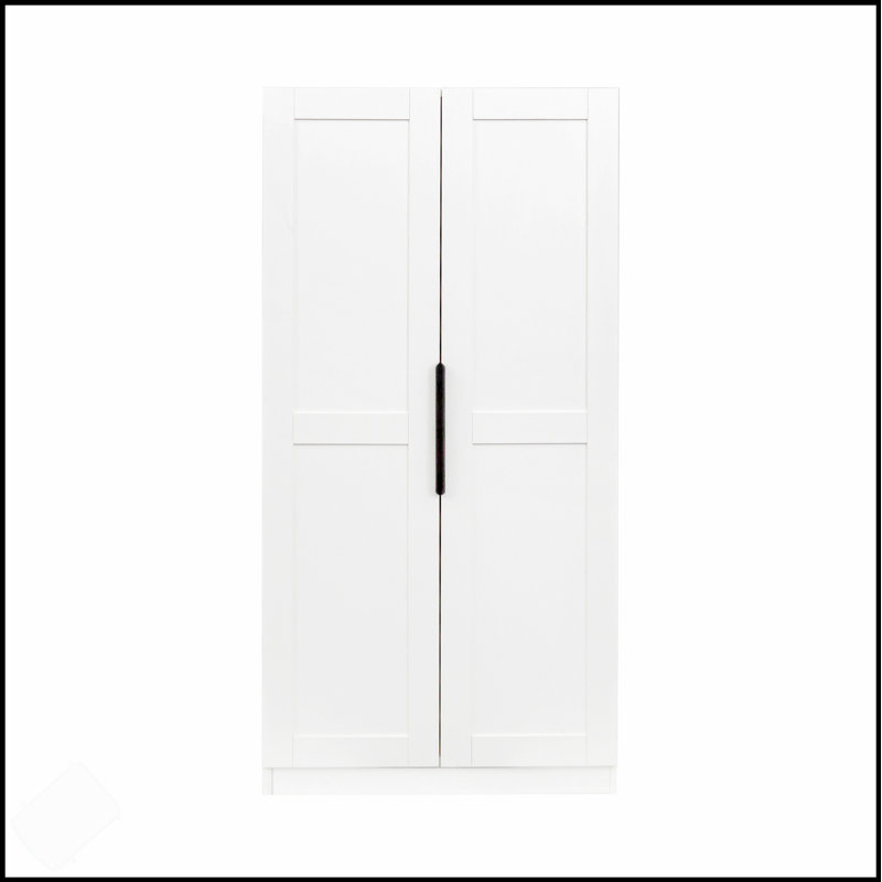 62.99In White Freestanding Kitchen Pantry Cabinet With Doors & Shelves, Multi-Functional Storage For Kitchen And Dining Room