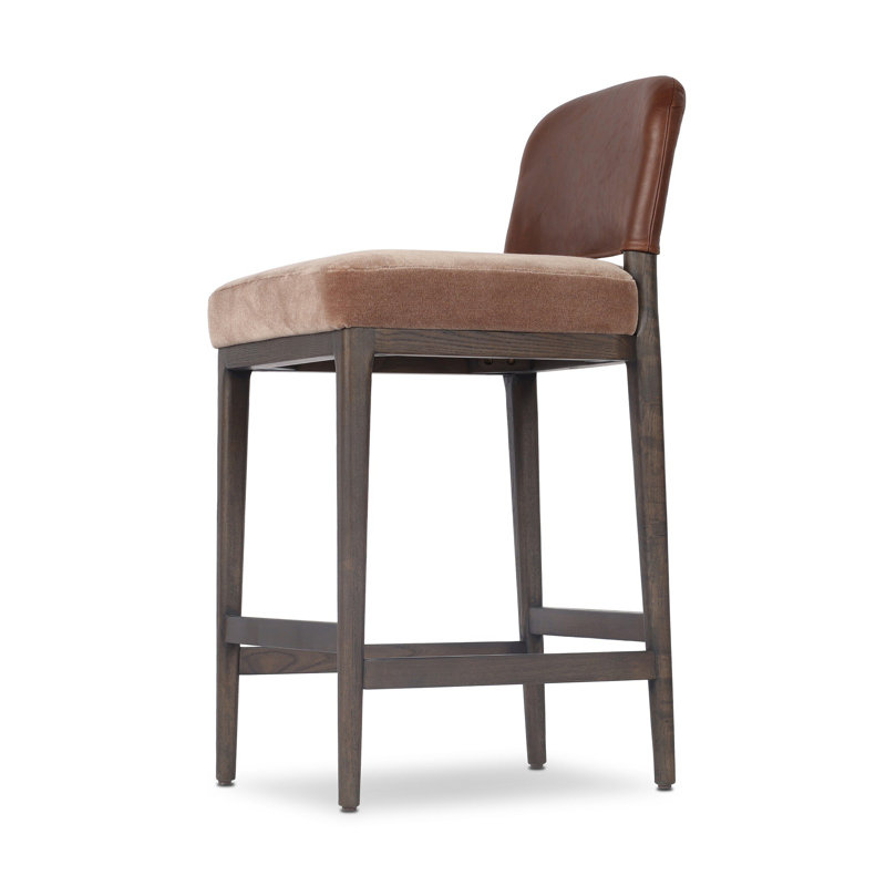 Ryver Stool-Dulane Mahogany-Counter, Dulane Mahogany