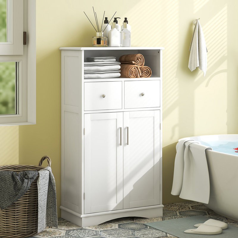 Armoire de salle de bain autoportante Deacan