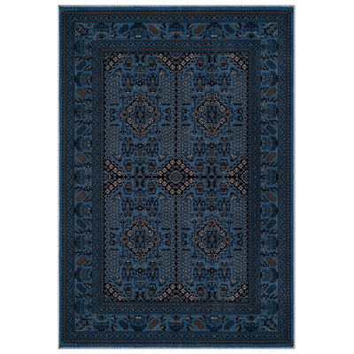 Natalie Rectangle Floral Berber Indoor / Outdoor Area Rug