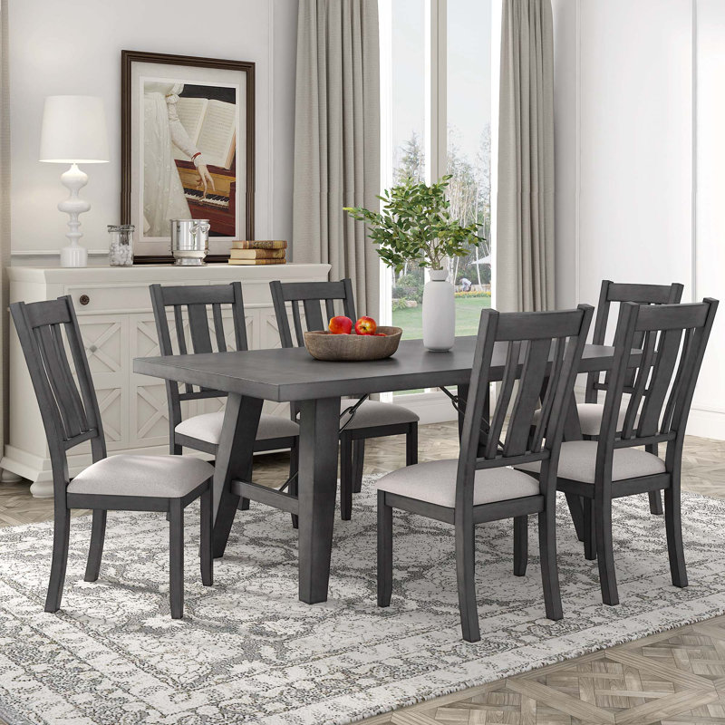 Ensemble repas pour 6 personnes Essie, Gris