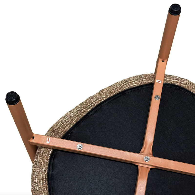 Ensemble de chaises Modern Modern, Brun abricot