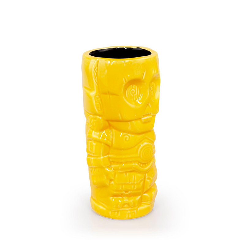 Tasse Geeki Tikis Star Wars C-3PO | Céramique artisanale | Peut contenir 14 onces