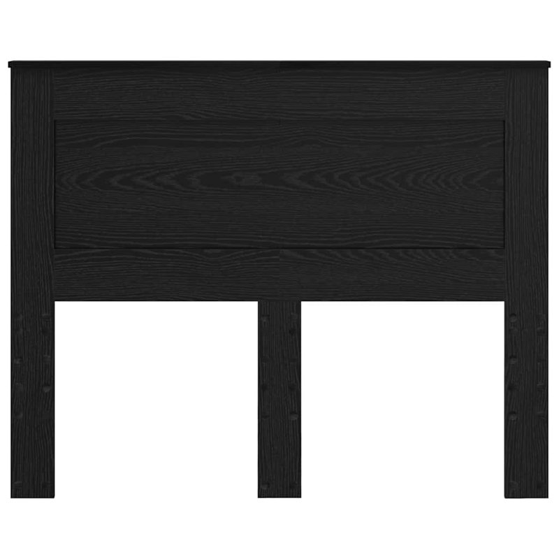 Headboard, Full/Double, Black Oak