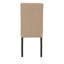 Chaise d'appoint en lin - kaki Lyon