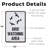 Bird Watching Area 10 Inch x 14 Inch Plastic Sign-119524595