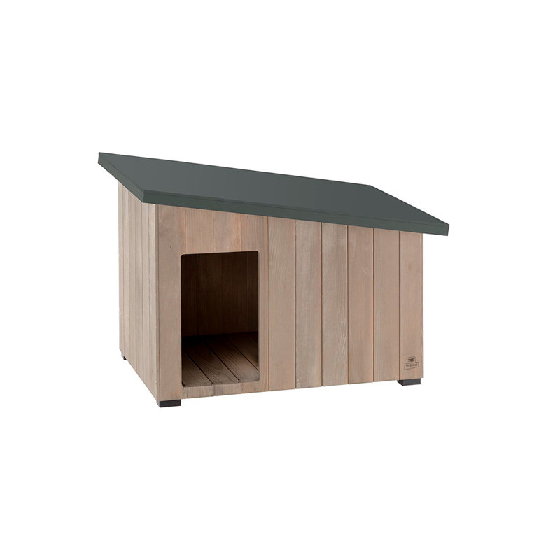 Wood Portable Dog House, 44.5cm H x 42.5cm W x 58.5cm D