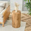Table de bout ronde avec base robuste-129473811