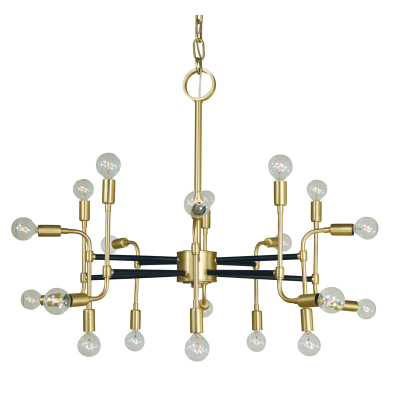 Camaree 20 - Light Tiered Chandelier, Polished Nickel