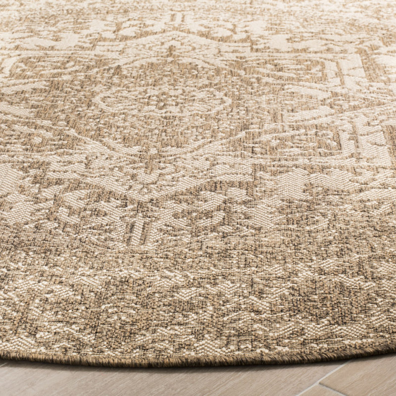 Tapis d'intérieur / extérieur Donivin Performance, Rond 6 pi 7 po