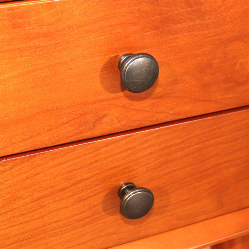 Table de chevet avec 2 tiroirs, petite table d'appoint avec rangement, Seadrifte