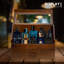 Manufactured Wood Makeup Organizer
