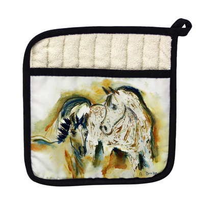 Betsy Drake Interiors Cotton Potholder