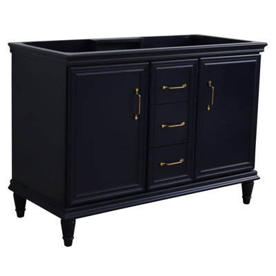 Base de meuble-lavabo double l 48 po x P 22 po x H 35 po Binni