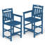 Tabourets de bar 27 po Cedartown avec accoudoirs et repose-pieds en PEHD-2101929480