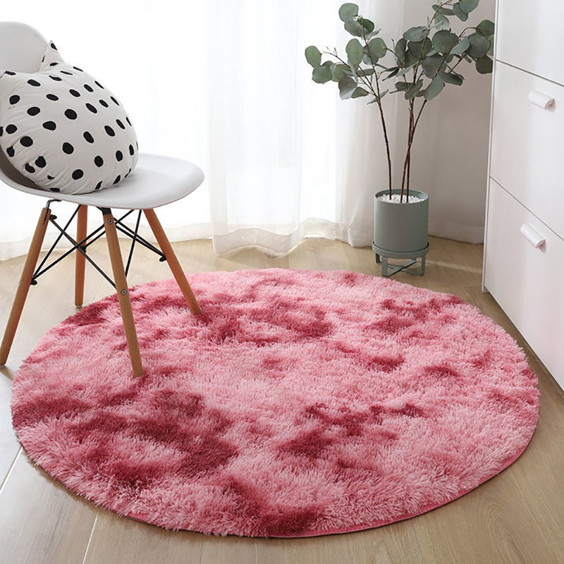 Tapis rose Schrock, Rond 3 pi 3 po