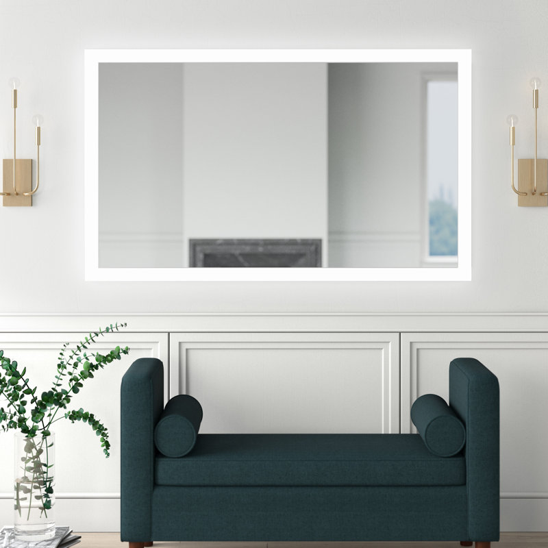 Abbie Flat Wall Mirror, 60" x 36"