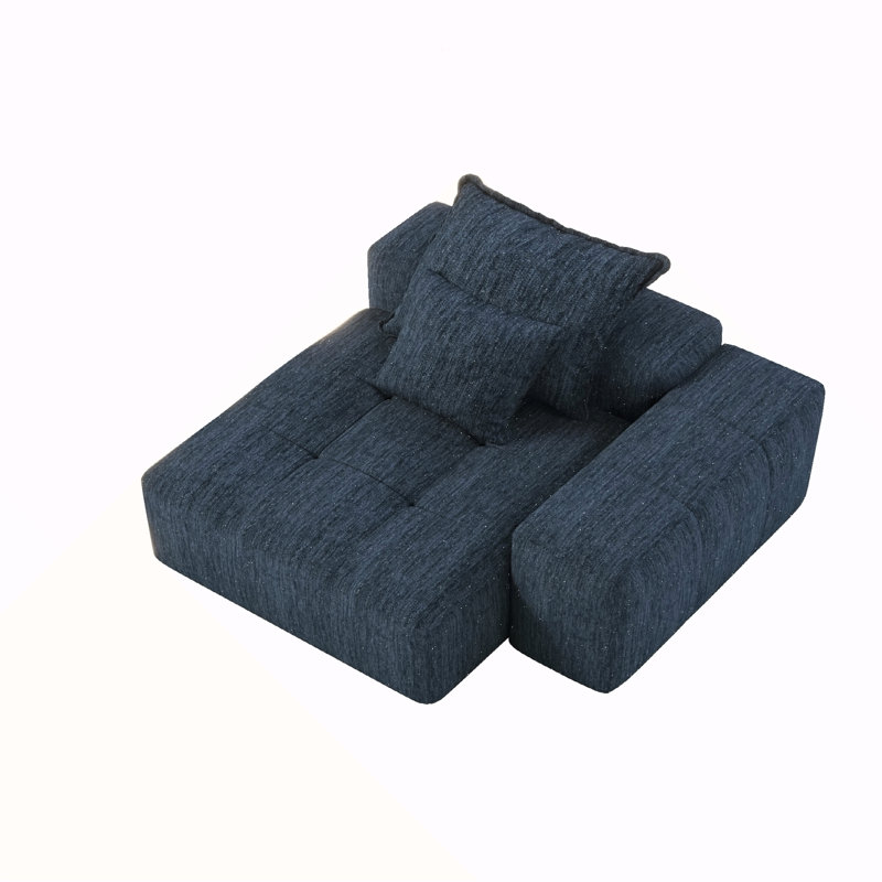 Canapé modulaire surdimensionné Modern, Bleu