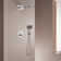 Rainier Thermostatic Rainfall Shower System with Rough in-Valve