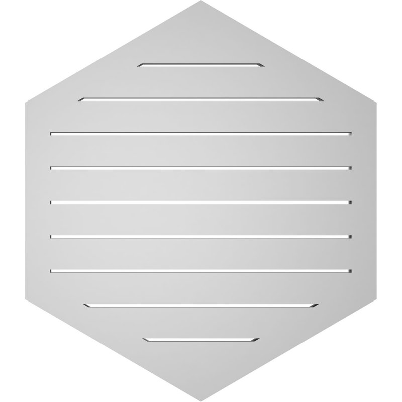 Pente verticale verticale en uréthane Signature 7 pi, H 1,5 po x l 28 po x L 32 po