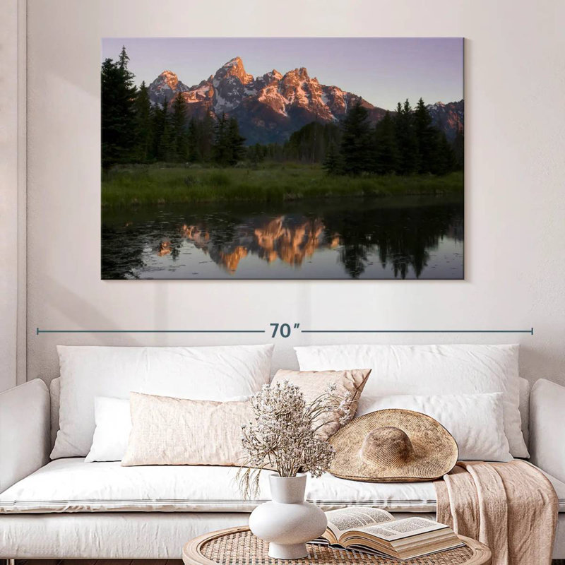Alvord reflet de Grand Teton, H 34 po x l 51 po