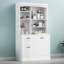 Armoire de rangement autoportante pour salle de bain