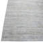 Grey Silver Textured Silk Wool Blend Rug-2033541097