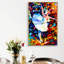 Ballerine, danseuse, impressions sur toile colorées pour le décor de chambre à coucher de salon-104074661-104074664