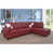 Red Faux Leather selected