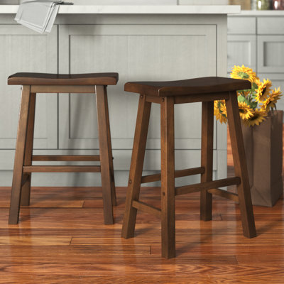 Arberesha Solid Wood Bar & Counter Stool