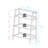 Rosemont 100% Solid Wood 34" Wide 3-shelf Bookcase