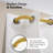 Hrishaan Adjustable Bay Window Single Curtain Rod-881177932