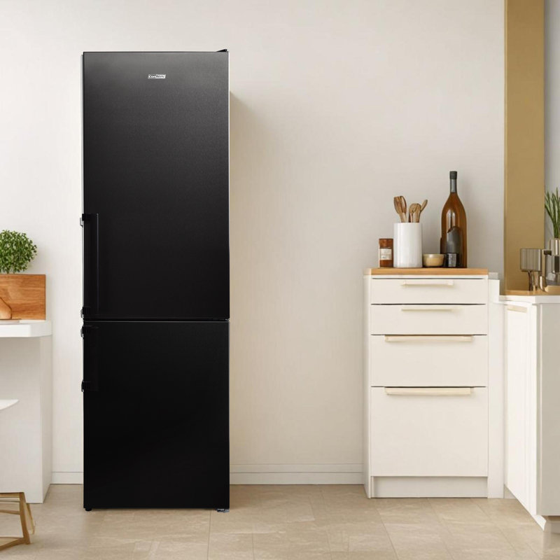 Porte-bouteilles pour réfrigérateur avec congélateur inférieur 12 pi., Titane