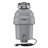 KRAUS Wasteguard High-Speed 3/4 HP Continuous Feed Ultra-Quiet Motor Garbage Disposal With Power Cord And Flange Included And Universal Mount, KWD210-75MGR