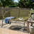 Patio Wicker Sofa With Iron Frame-1979498676