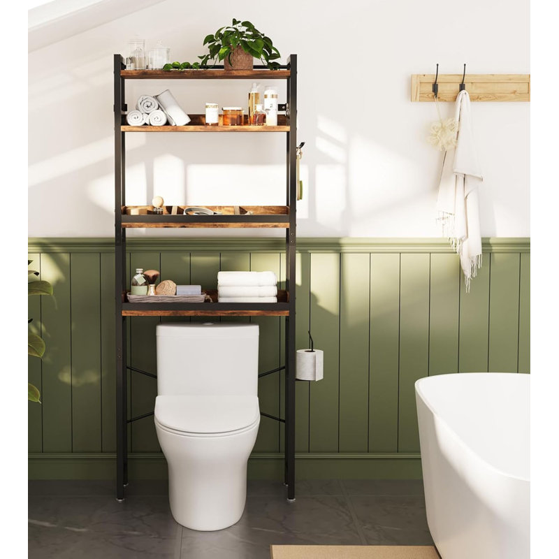 Mounting / Installation Required Over The Toilet Storage