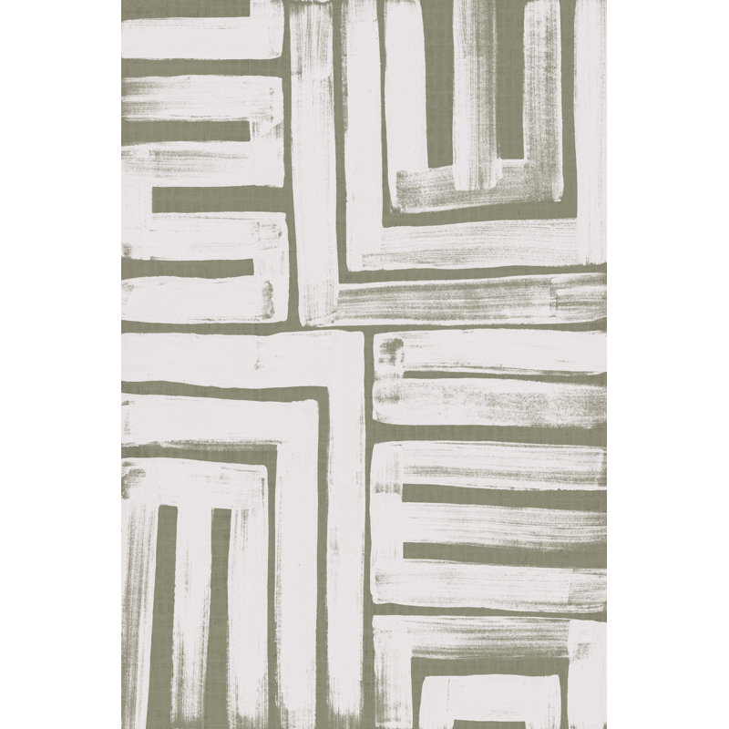 Maze Interlock IV - Wrapped Canvas Print, 46cm H x 30cm W x 3.8cm D